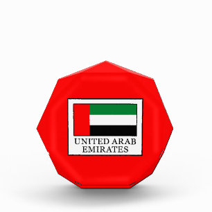 United Arab Emirates Acrylic Award