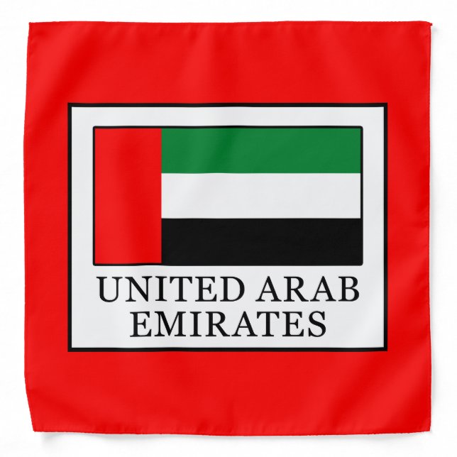 United Arab Emirates Bandana (Front)