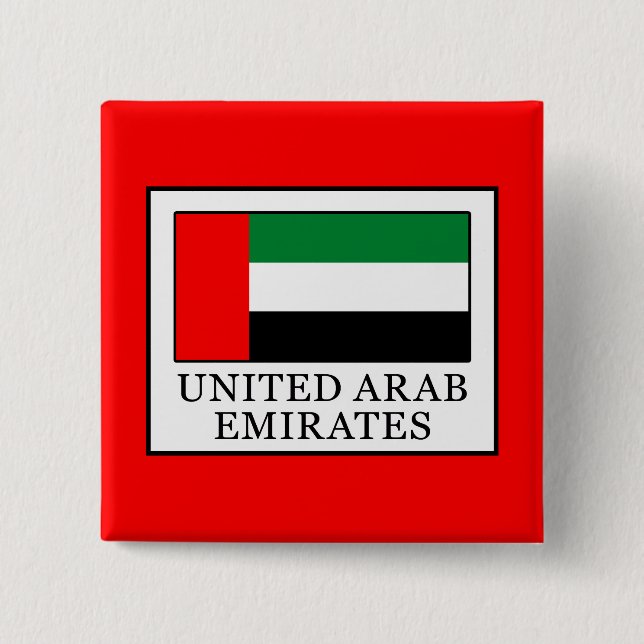 United Arab Emirates Button (Front)