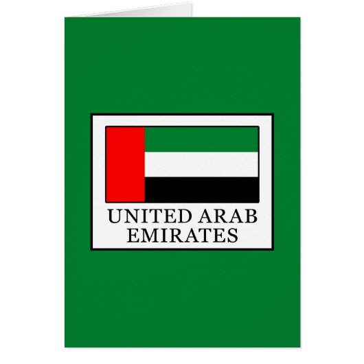 United Arab Emirates Cards (Front)
