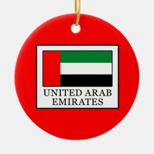 United Arab Emirates Ceramic Ornament