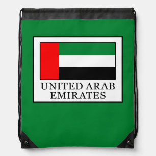 United Arab Emirates Drawstring Bag