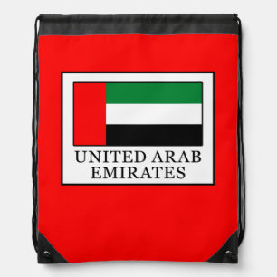 United Arab Emirates Drawstring Bag