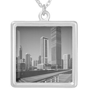 United Arab Emirates, Dubai, Dubai City. Silver Plated Necklace