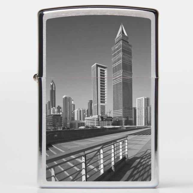 United Arab Emirates, Dubai, Dubai City. Zippo Lighter (Front)
