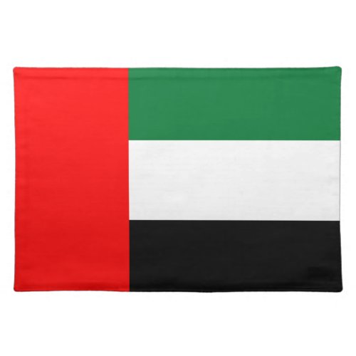 United Arab Emirates Flag American MoJo Placemat