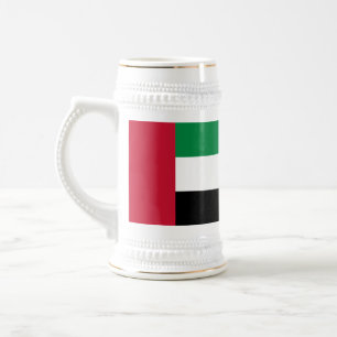 United Arab Emirates Flag Beer Stein
