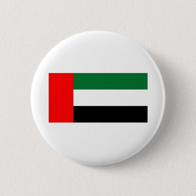 United Arab Emirates Flag Button (Front)