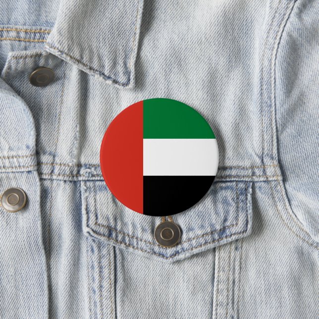 United Arab Emirates flag Button (In Situ)