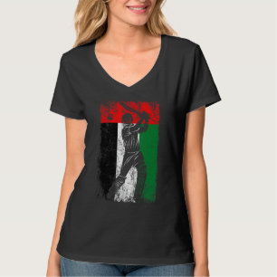 United Arab Emirates Flag Cricket Fan Player Coach T-Shirt