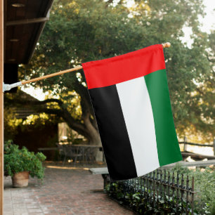 United Arab Emirates Flag Design Mouse Pad