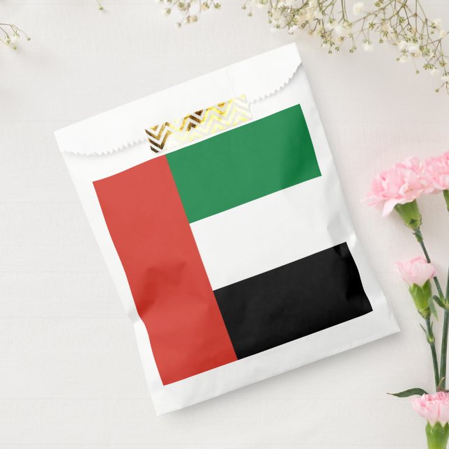 United Arab Emirates flag Favor Bag (Sealed)