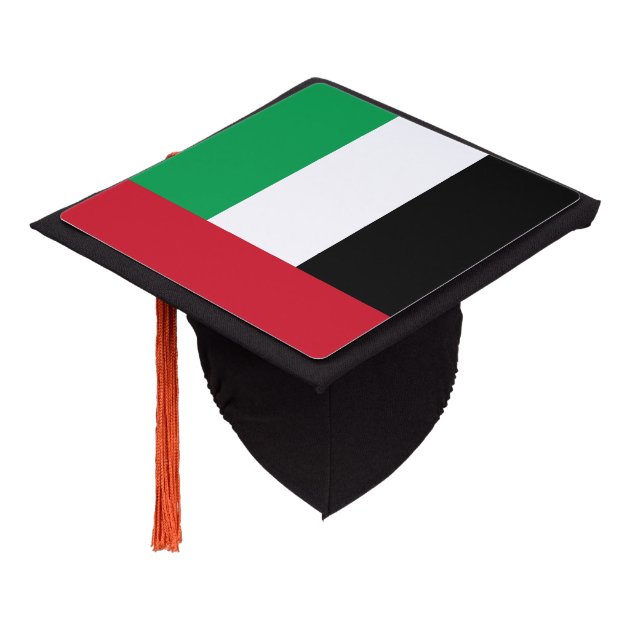 United Arab Emirates Flag Graduation Cap Topper