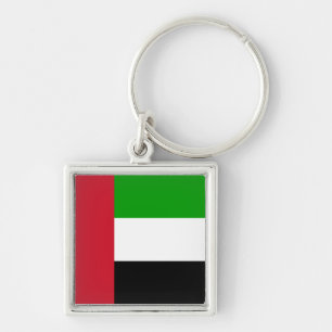 united arab emirates flag keychain