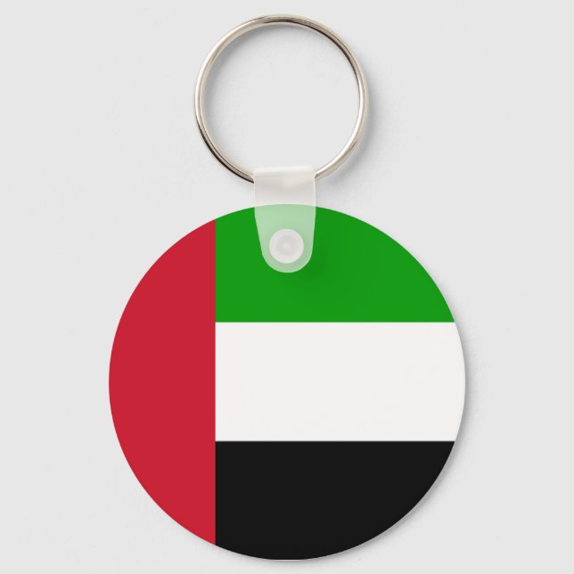 united arab emirates flag keychain (Front)