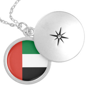 United Arab Emirates flag Locket Necklace