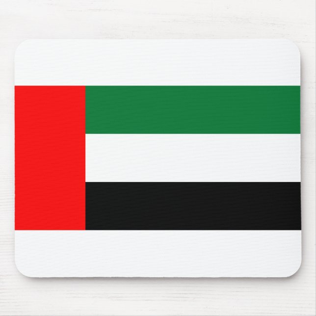 United Arab Emirates Flag Mouse Pad (Front)