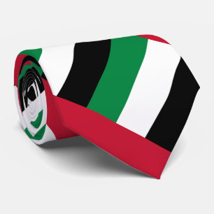 United Arab Emirates Flag Neck Tie