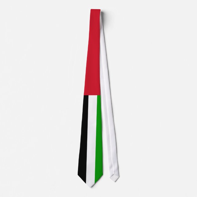 United Arab Emirates Flag Neck Tie (Front)