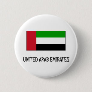 United Arab Emirates Flag Pinback Button