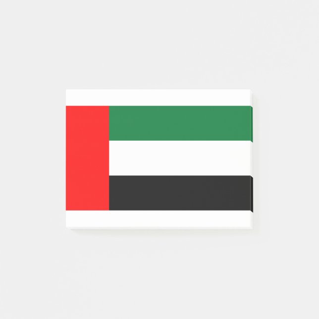 United Arab Emirates Flag Post-it Notes (Front)
