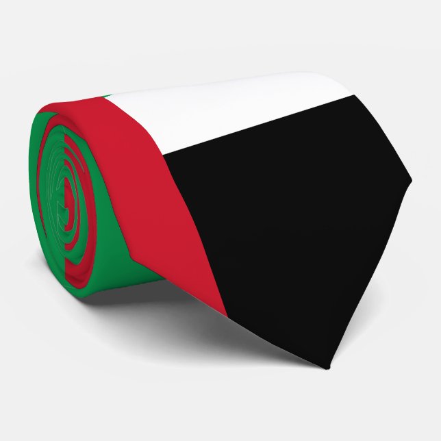 United Arab Emirates Flag Tie (Rolled)