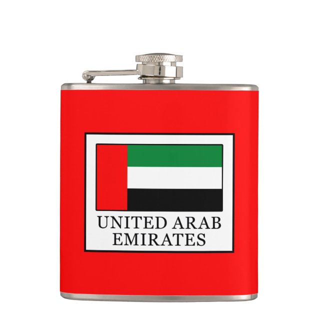 United Arab Emirates Flask (Front)
