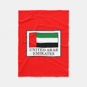 United Arab Emirates Fleece Blanket