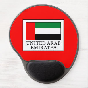 United Arab Emirates Gel Mouse Pad