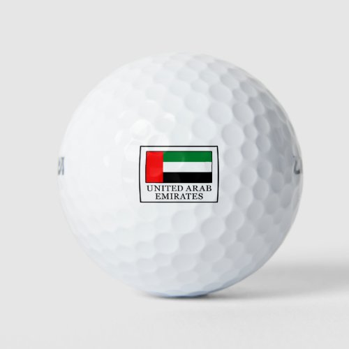 United Arab Emirates Golf Balls