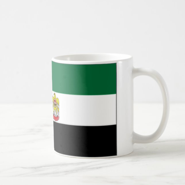 United Arab Emirates Head of State Flag Coffee Mug (Right)