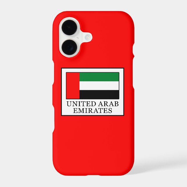 United Arab Emirates Iphone Case (Back)
