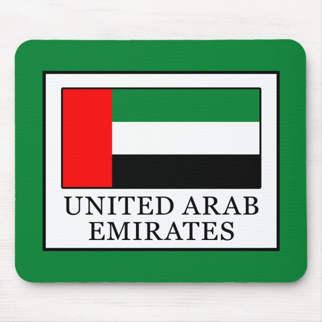 United Arab Emirates Mouse Pad (Front)