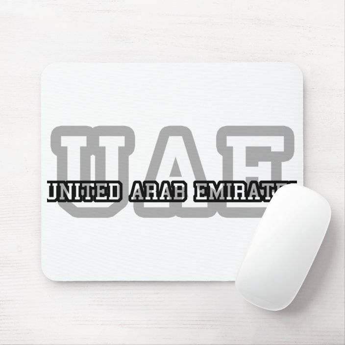 United Arab Emirates Mousepad