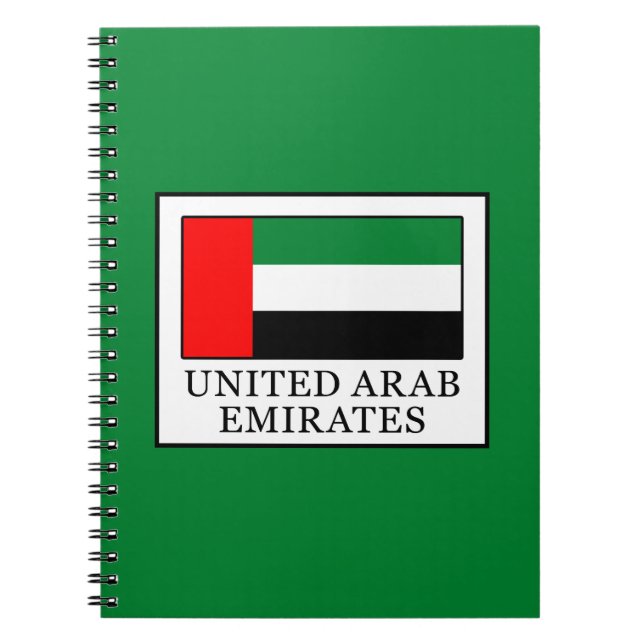 United Arab Emirates Notebook (Front)
