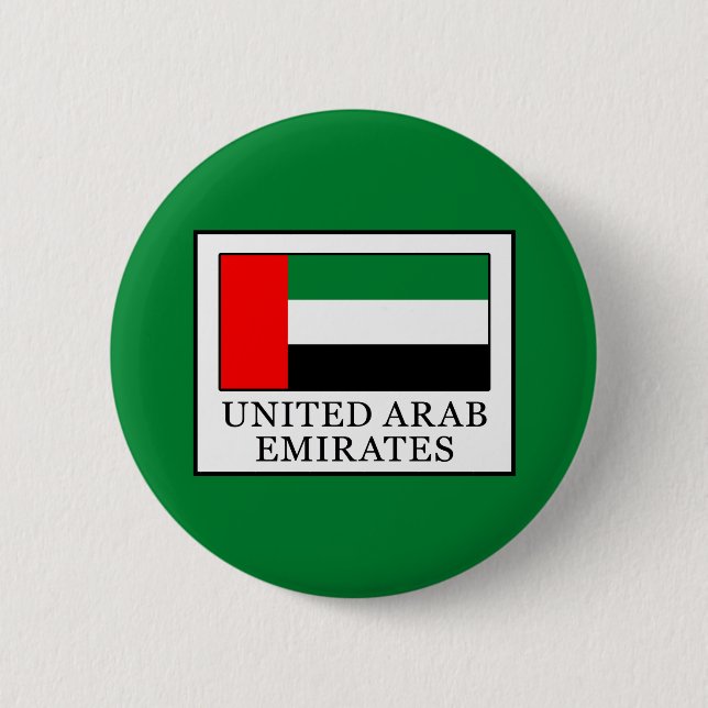 United Arab Emirates Pinback Button (Front)