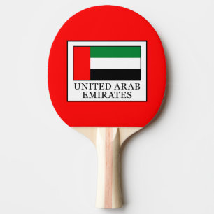 United Arab Emirates Ping-Pong Paddle