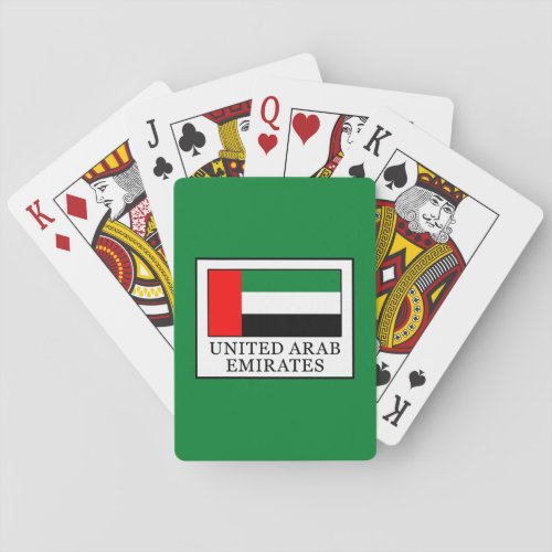 United Arab Emirates Playing Cards