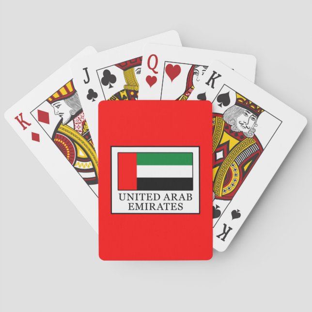 United Arab Emirates Poker Cards (Back)