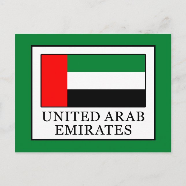 United Arab Emirates Postcard (Front)