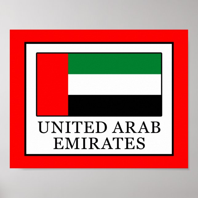 United Arab Emirates Poster (Front)