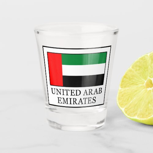 United Arab Emirates Shot Glass
