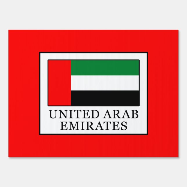 United Arab Emirates Sign (Front)