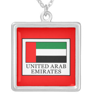 United Arab Emirates Silver Plated Necklace