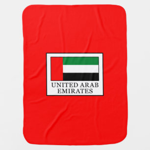 United Arab Emirates Swaddle Blanket