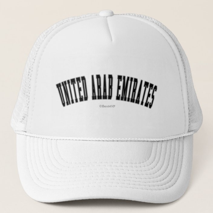 United Arab Emirates Trucker Hat