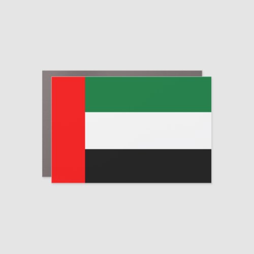 United Arab Emirates UAE Flag  Car Magnet