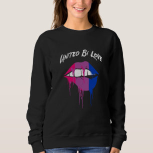 United Bi Love Bisexual LGBTQ Bi Pride LGBT Gay Co Sweatshirt