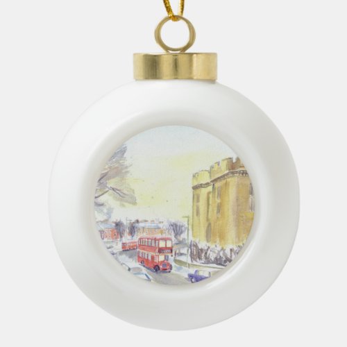 United Bristol Loddeka  FLF Christmas bauble Ceramic Ball Christmas Ornament