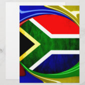 United by Beauty: South African Flag Design (Front/Back)